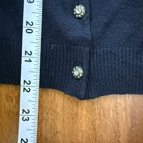 Gerard Darel Sweater Black Twin Set Tank & Button Cardigan Size T3 - Picture 13 of 13